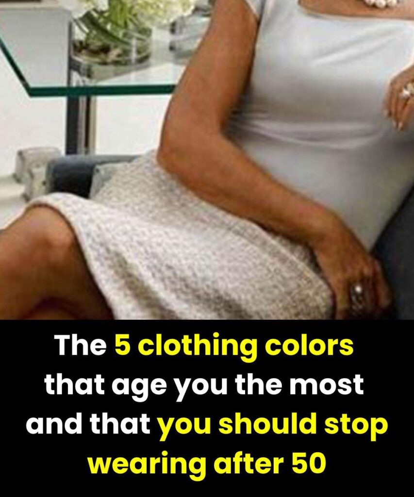 Colors to avoid after 50: they can dull your glow
