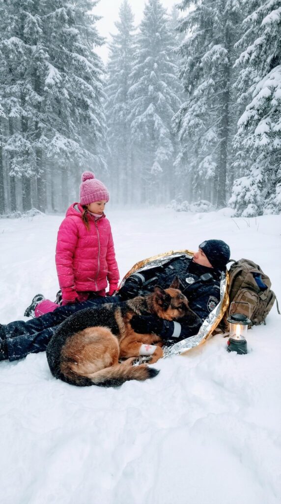 A_Little_Girl_Found_a_Police_Officer_Collapsed_in_the_Snow_Beside_His_K9_Partner_But_What_Happened_Next_Shocked_Everyone_ A_Little_Girl_Found_a_Police_Officer_Collapsed_in_the_Snow_Beside_His_K9_Partner_But_What_Happened_Next_Shocked_Everyone_