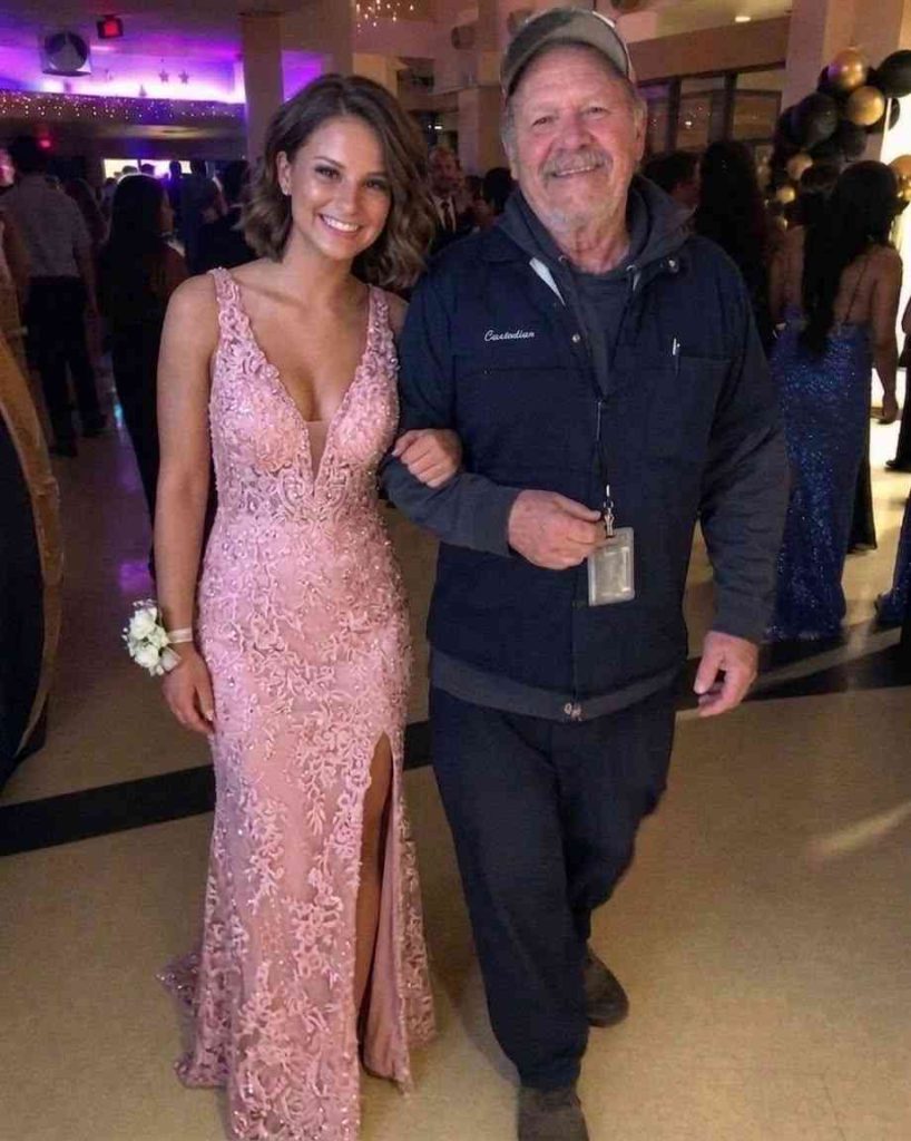 My Daughter Ch0se the School Janitor to Walk Her Across the Graduation Field Instead of Me…I Felt Embarrassed Until He Pulled an Old Envel0pe from His Pocket and Read It Out Loud