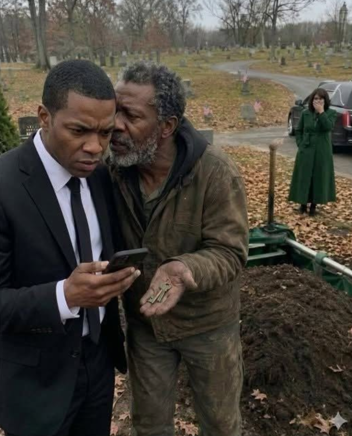“At my father’s graveside, the gravedigger gripped my arm and whispered, “Sir, your father paid me to bury an empty coffin.”