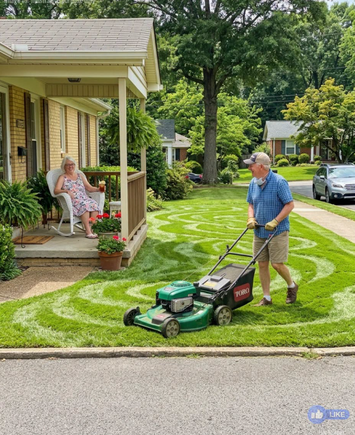 Why My Neighbor Never Mowed His Lawn in Straight Lines