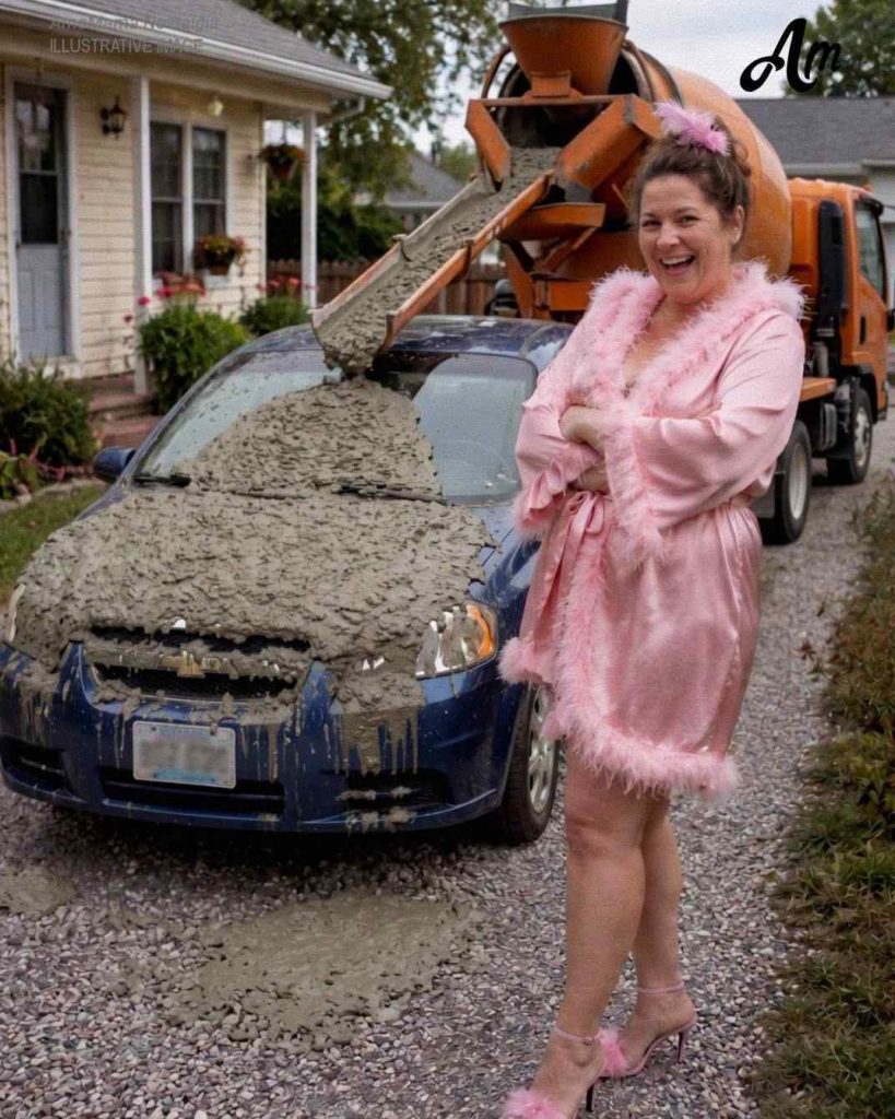 My Neighbor Covered My Car in C0ncrete for &lsquo;Blocking Her Lake View&rsquo;….Then My 8Year Old Daughter Wiped the Smile off Her Face