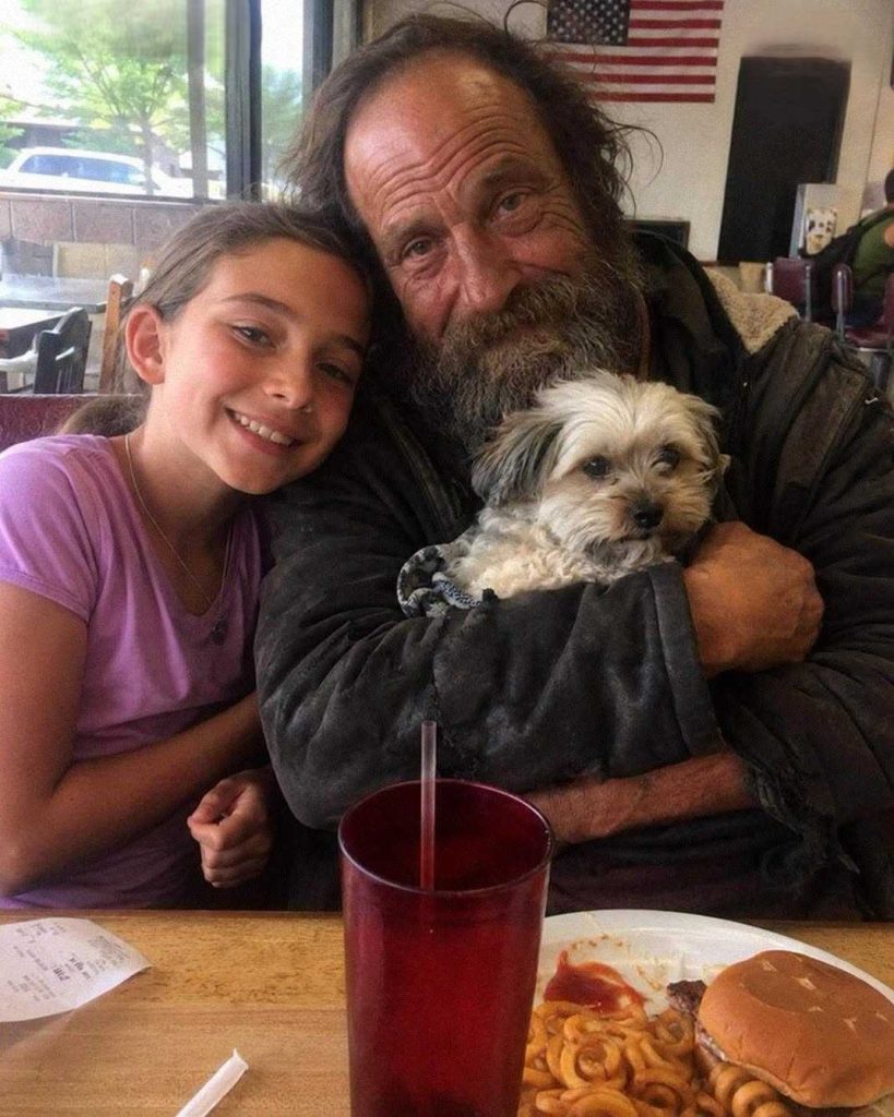 My 10Years Old Daughter Spent Her Last Money Buying Lunch for a Homeless Man; The Next Morning, He Appeared at Our Door and Whispered Words That Changed Everything I Knew